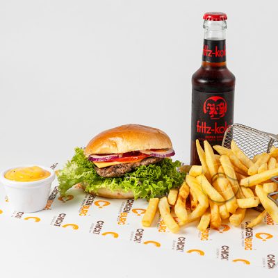 1- Cheese Burger Menü