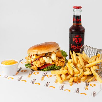 4- Crazy Burger Menü
